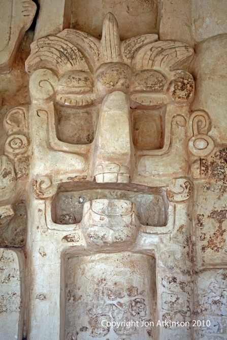 Stucco figure, Ek' Balam Stucco figure, Ek' Balam